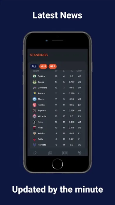 Screenshot di Basketball Score & Schedule