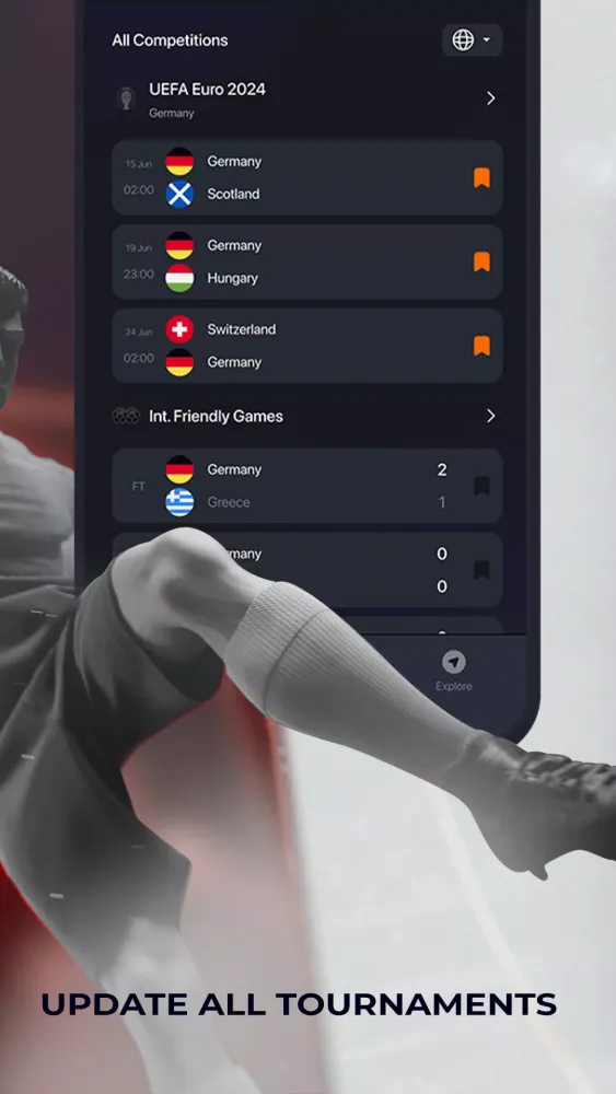 Ảnh chụp màn hình của 9Score