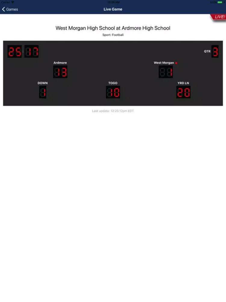 Arkansas Activities Assoc. iPad 应用截图
