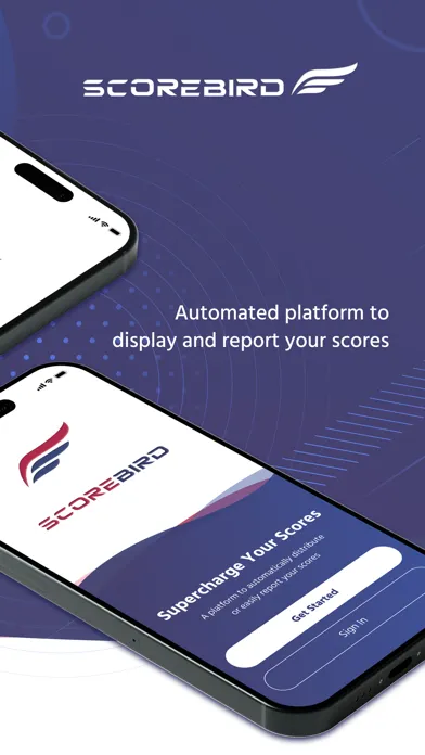 Scorebird Admin スクリーンショット