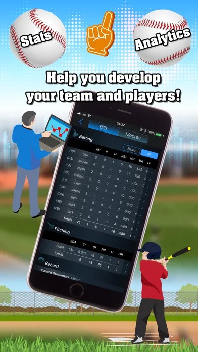 تصاویر EasyScore for Baseball