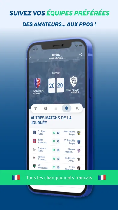 Score'n'co - Sport en direct স্ক্রিনশট