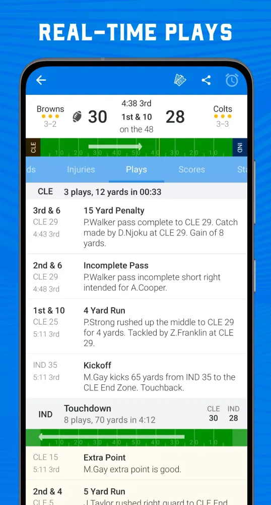 Скриншоты Superfan Sports: NFL Football