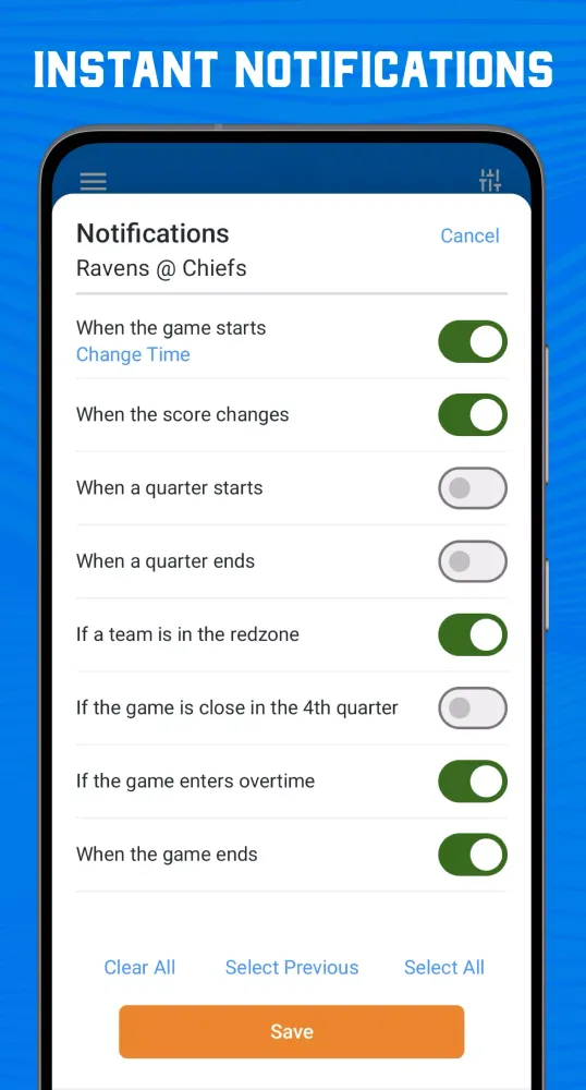 Скриншоты Superfan Sports: NFL Football