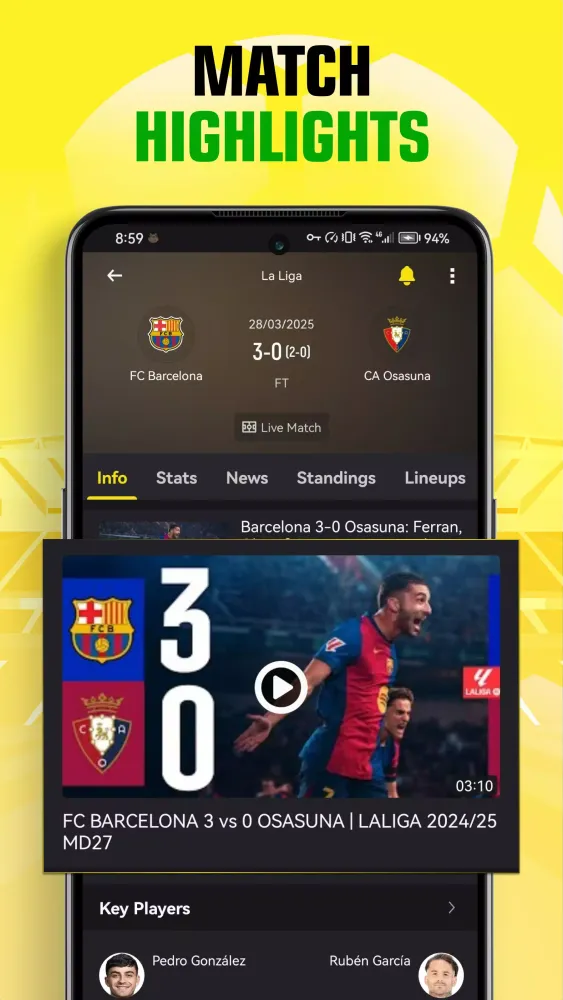 ภาพหน้าจอของ 310Scores