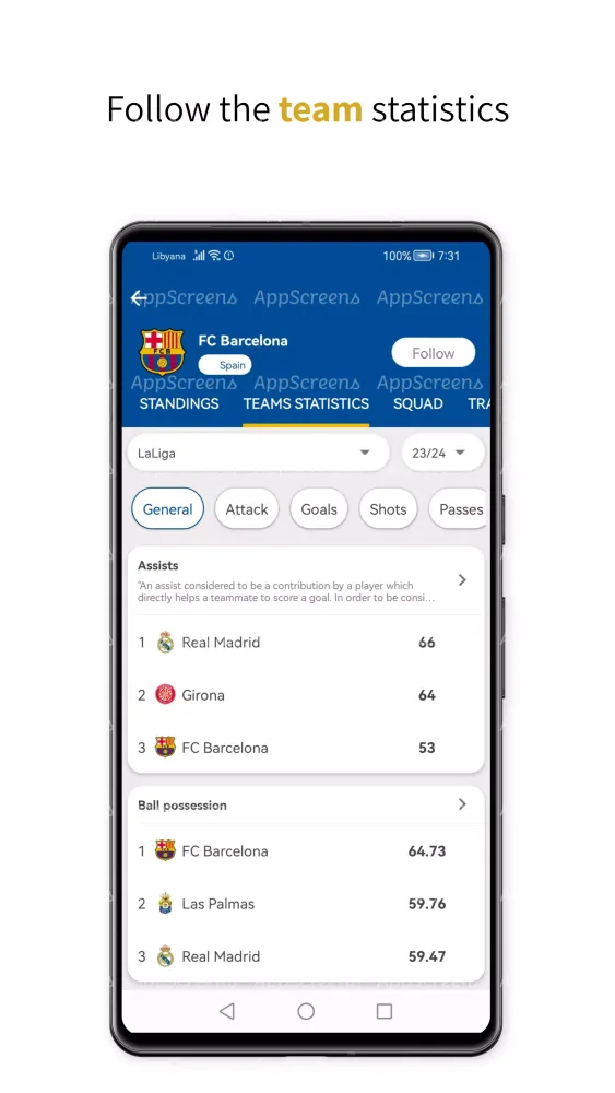 Capturas de pantalla de 90Scores: Live scores and news