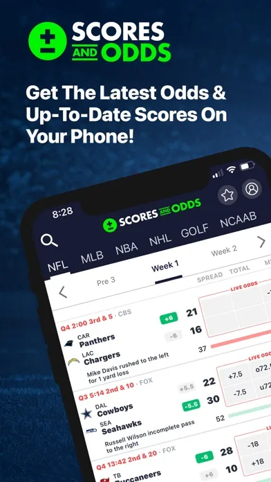 Scores and Odds Sports Betting應用截圖