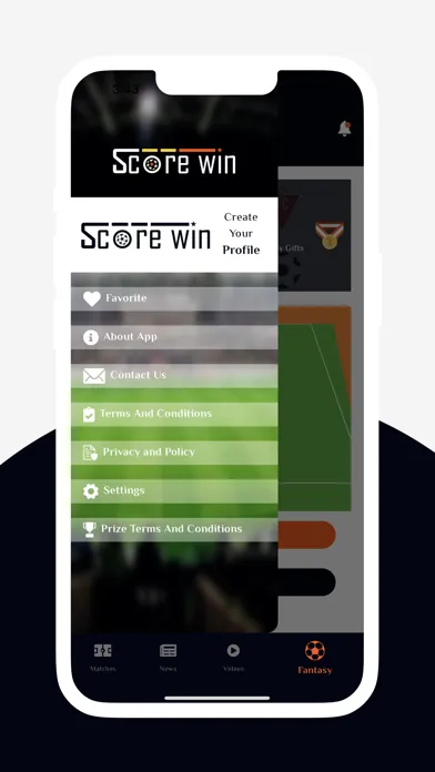 Zrzuty ekranu Scorewin