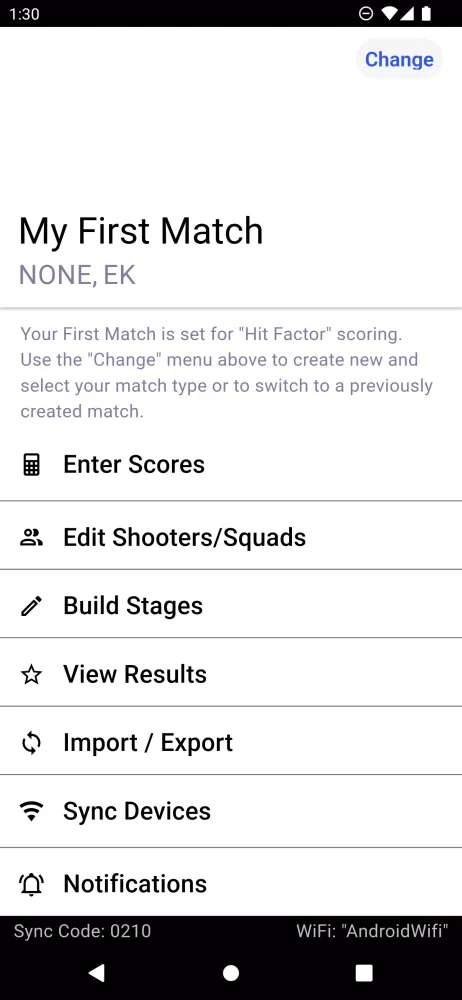 PractiScore 2 سکرین شاٹس