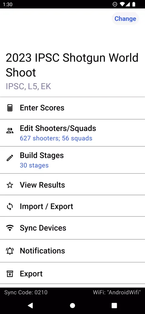 PractiScore 2 سکرین شاٹس