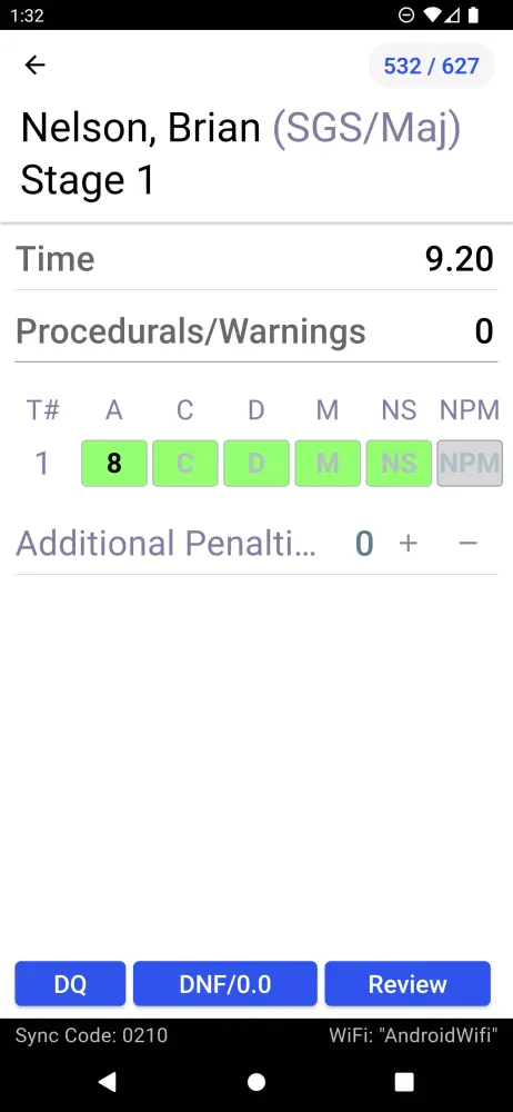 PractiScore 2 سکرین شاٹس