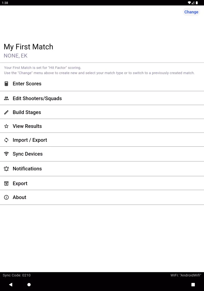 PractiScore 2 سکرین شاٹس