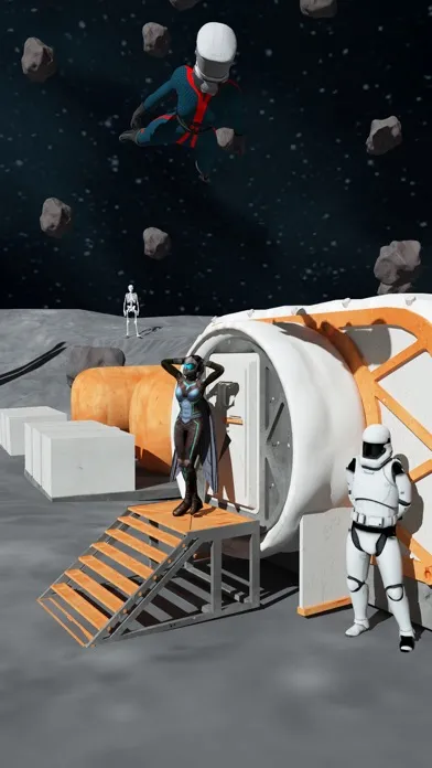 Heroes in Space スクリーンショット
