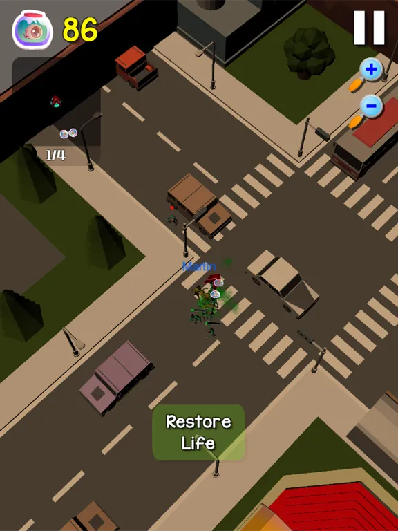 Captures d'écran de Zombie Attack in Apocalypse iPad 