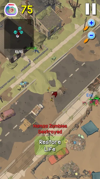 Captures d'écran de Zombie Attack in Apocalypse