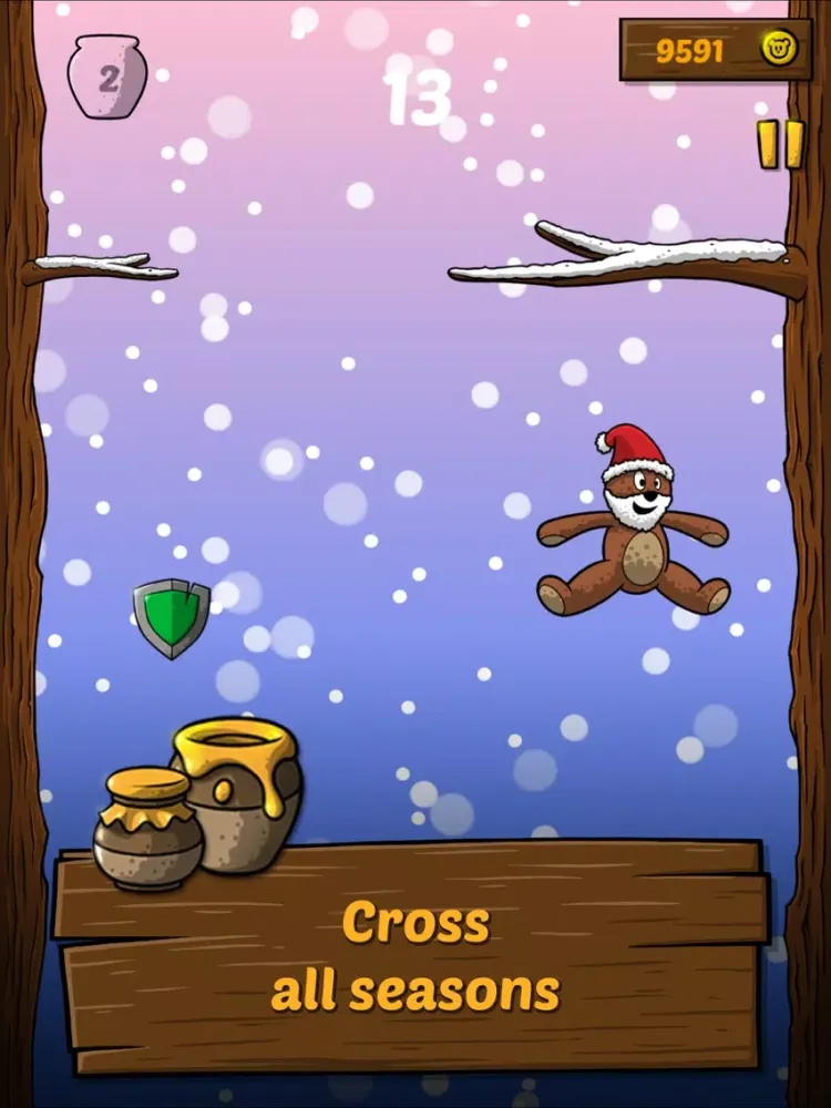 Ảnh chụp màn hình của Teddy Jump : The bounding bear iPad 