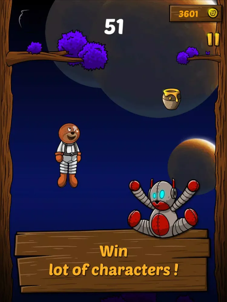 Ảnh chụp màn hình của Teddy Jump : The bounding bear iPad 