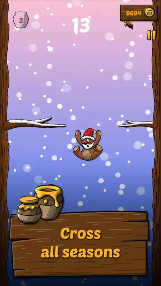 Ảnh chụp màn hình của Teddy Jump : The bounding bear