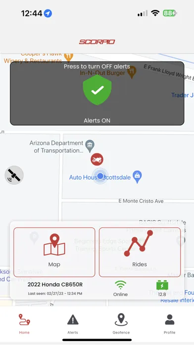 Scorpio GPS স্ক্রিনশট