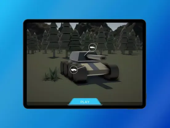 The Crazy Tanks iPad  스크린샷