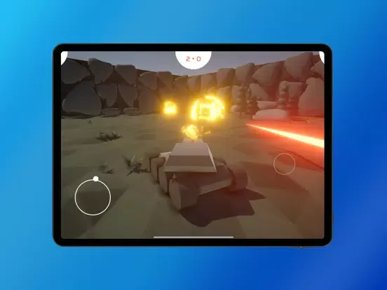The Crazy Tanks iPad  스크린샷
