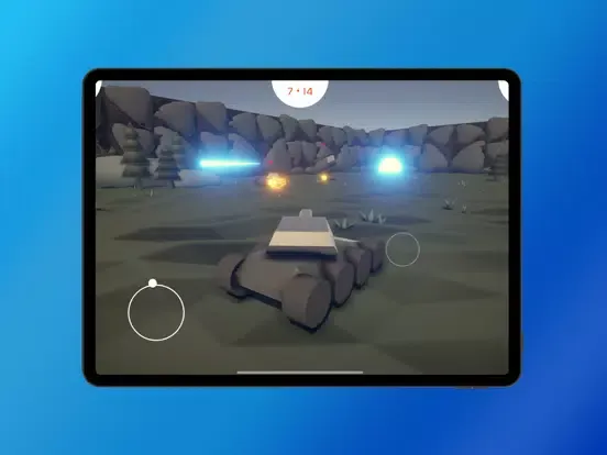 The Crazy Tanks iPad  스크린샷