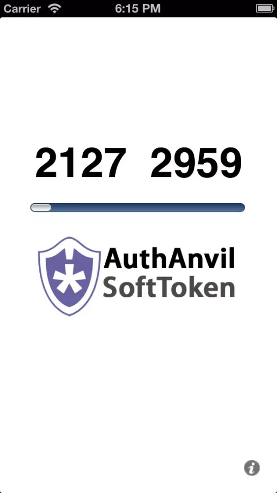 Capturas de pantalla de AuthAnvil SoftToken