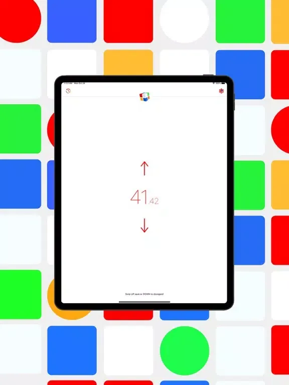 Cube Timer for Rubiks Cube iPad 应用截图
