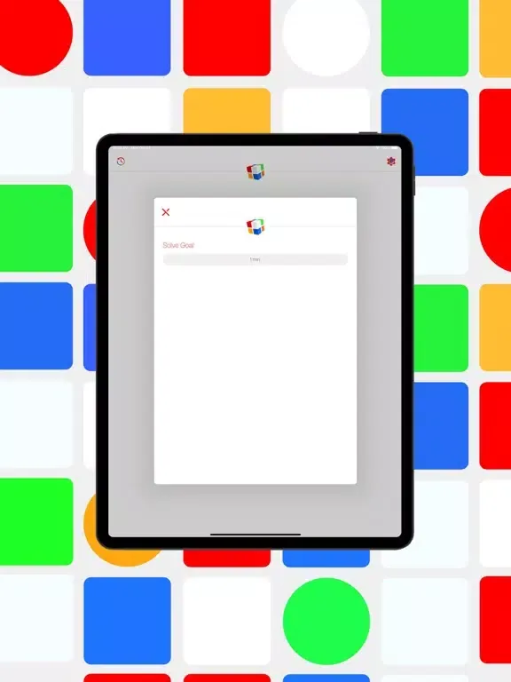 Cube Timer for Rubiks Cube iPad 应用截图