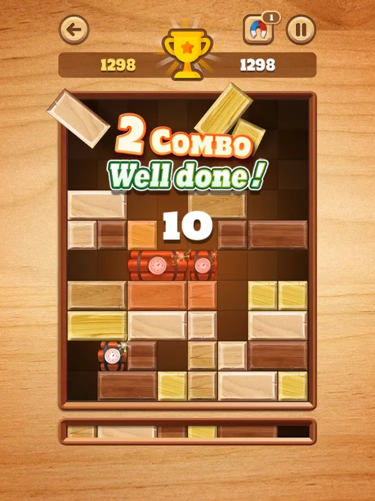 Wood Sliding - Block Puzzle iPad  स्क्रीनशॉट