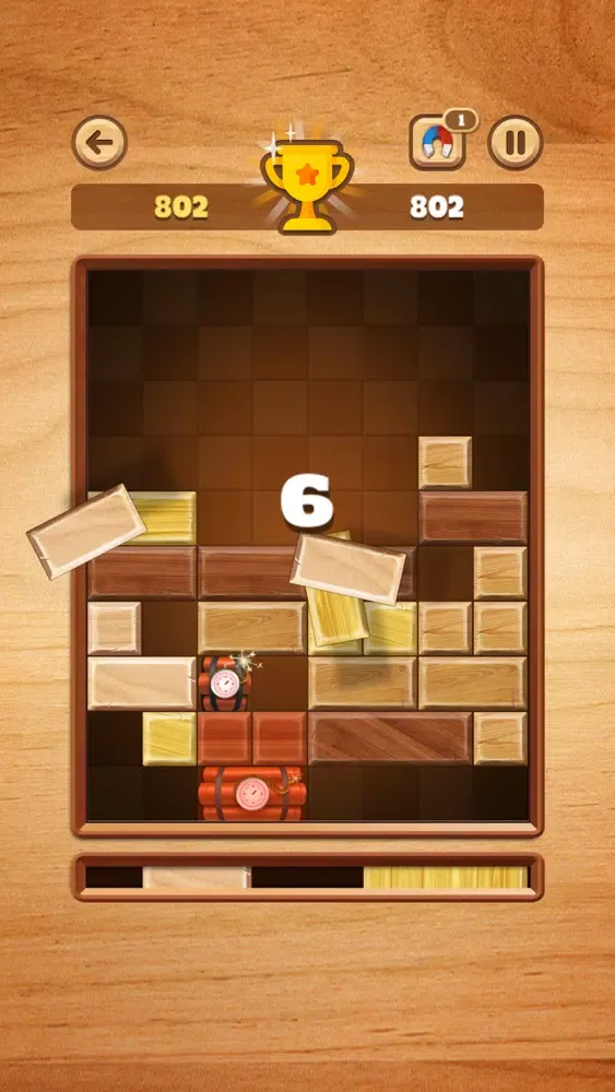 Wood Sliding - Block Puzzle स्क्रीनशॉट