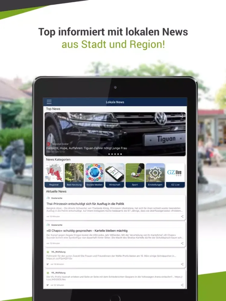 Schöner Leben in Bad Harzburg iPad  Ekran Görüntüleri