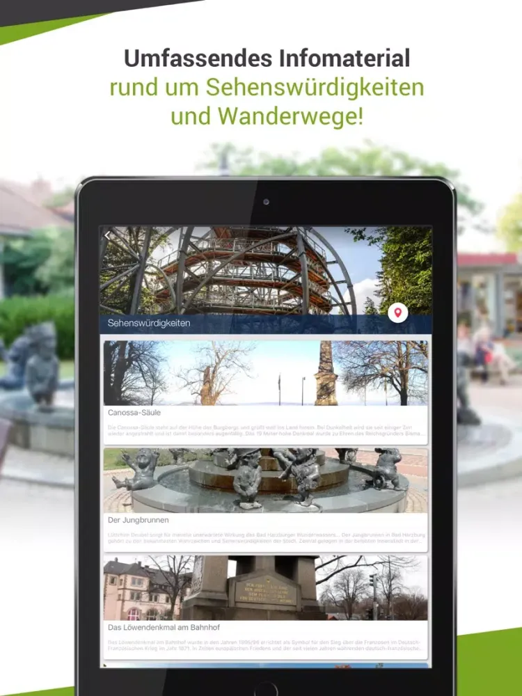 Schöner Leben in Bad Harzburg iPad  Ekran Görüntüleri
