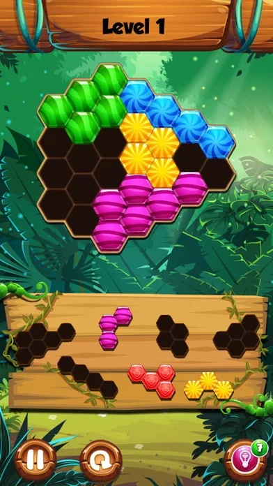 Capturas de pantalla de Jungle Hex Block Breaker
