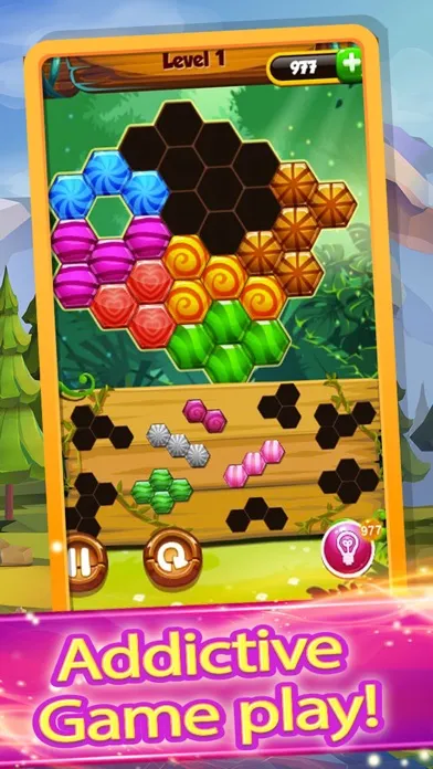 Capturas de pantalla de Jungle Hex Block Breaker