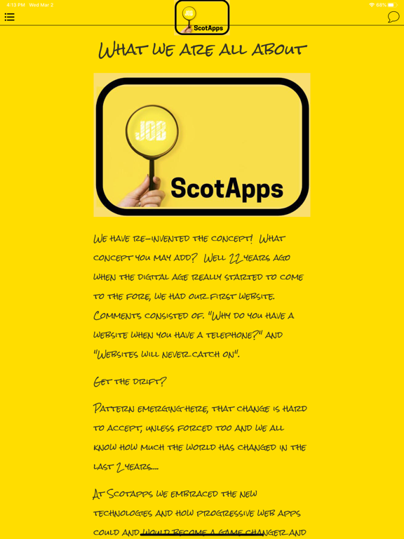 Scotapps iPad 應用截圖