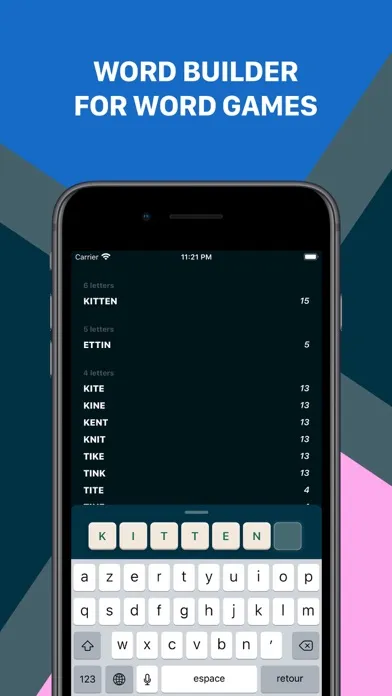WordCheat - Win at word games Screenshots