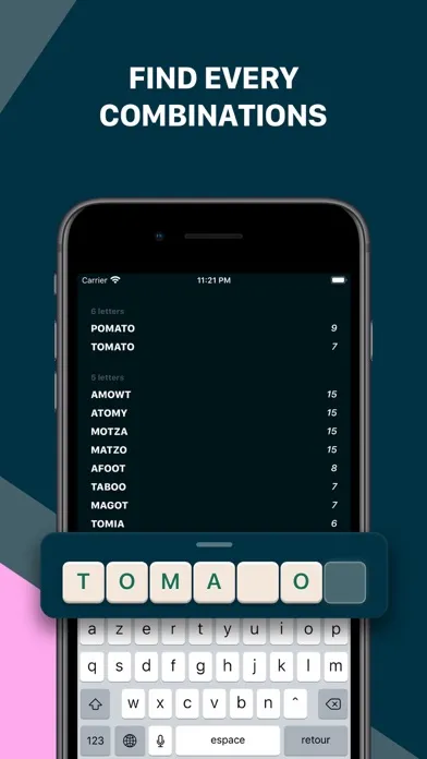 WordCheat - Win at word games Screenshots