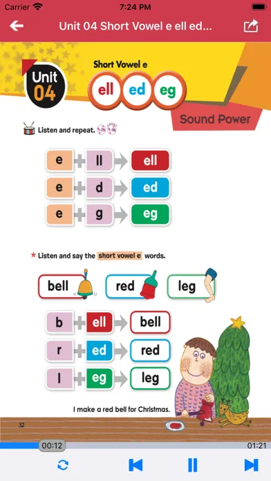 Zrzuty ekranu 英语自然拼读法第2级 - English Phonics