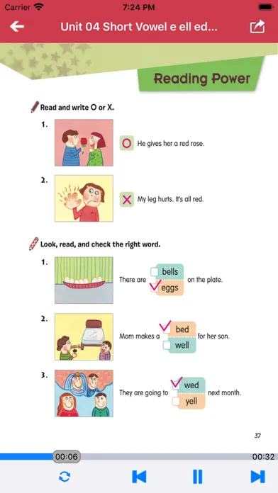 Zrzuty ekranu 英语自然拼读法第2级 - English Phonics