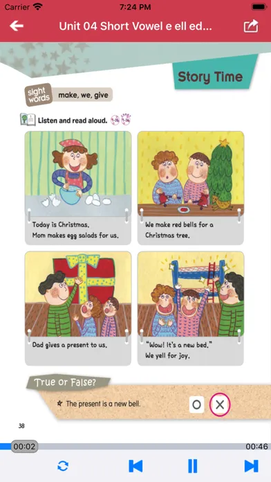 Zrzuty ekranu 英语自然拼读法第2级 - English Phonics