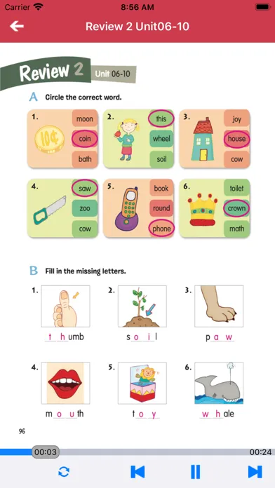 Screenshot di 英语自然拼读法第4级 - English Phonics