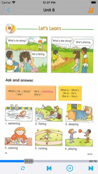 Tangkapan skrin 牛津少儿英语Let’s Go 1/2 -最佳初级小学教材