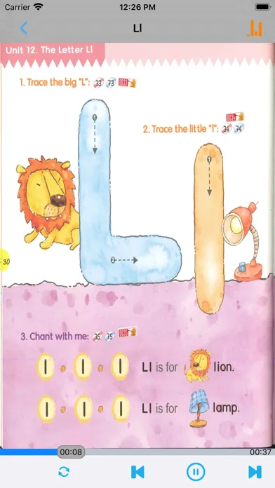 Phonics Kids教材1A1B -英语自然拼读王应用截图