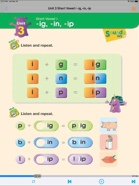 Phonics 英语自然拼读法 iPad  Ekran Görüntüleri