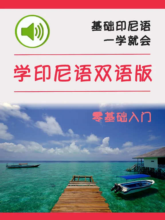 Capturas de tela do 学印尼语中印尼双语版 -实用生活会话 iPad 