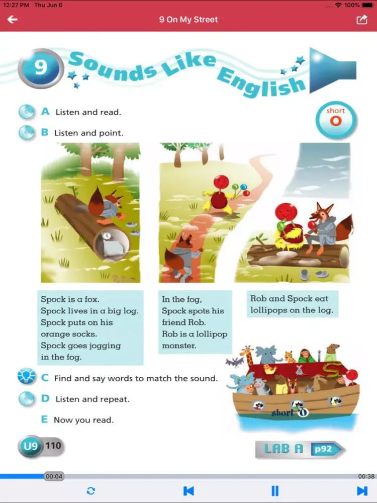 Capturas de pantalla de 小学美语课程 Brainwave 1 iPad 