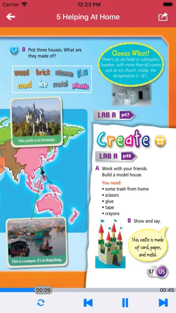 Capturas de pantalla de 小学美语课程 Brainwave 1