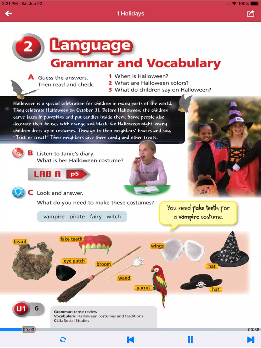 小学美语课程 Brainwave 3 iPad  Ekran Görüntüleri