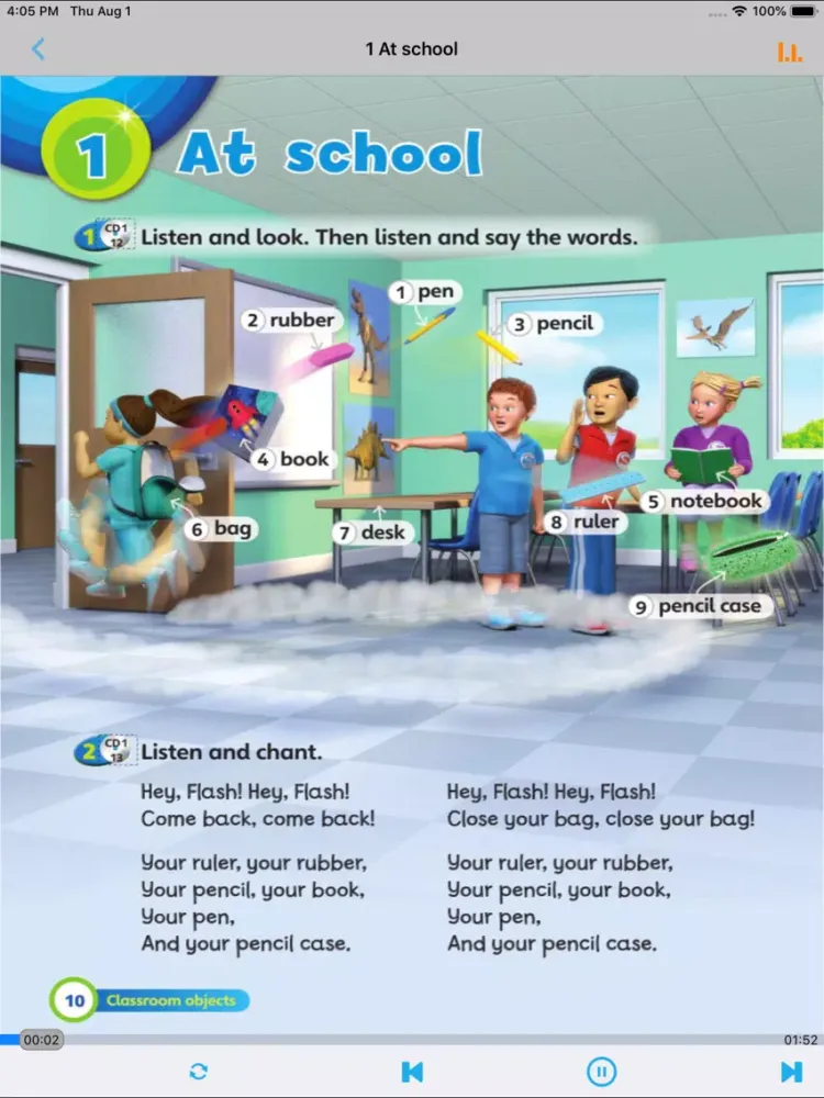 Скриншоты Super minds 1 -剑桥小学英语 iPad 